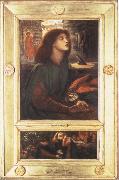 Dante Gabriel Rossetti Beata Beatrix painting